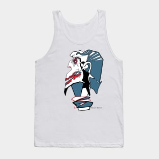 Robot Man Tank Top